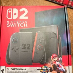 Nintendo Switch 2 console + Mario kart world bundle